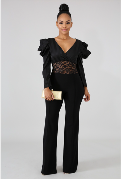 Nicole Sleeve Jumpsuit