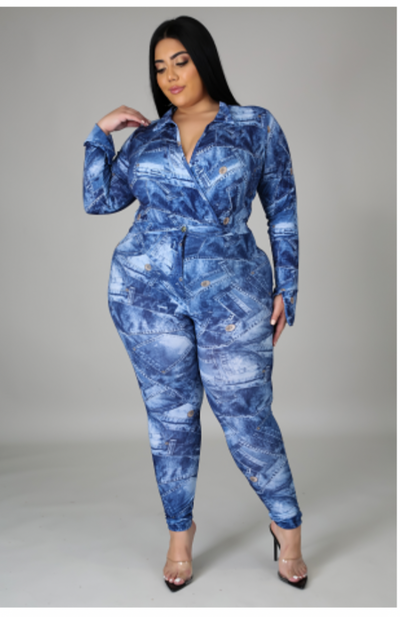 Plus size Pant Set
